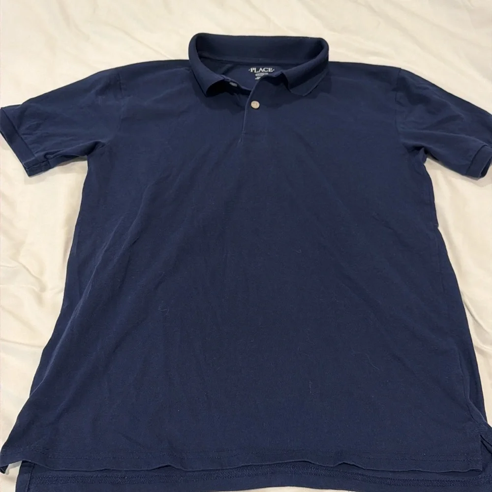 BOY XXL UNIFORM POLO BUNDLE. CHILDRENS PLACE & OLD NAVY. GUC.